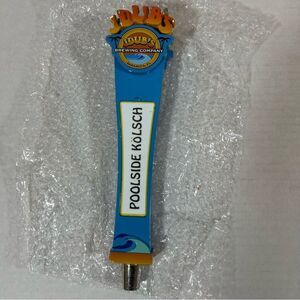 JDub's Brewing Company Poolside Kolsch beer tap handle